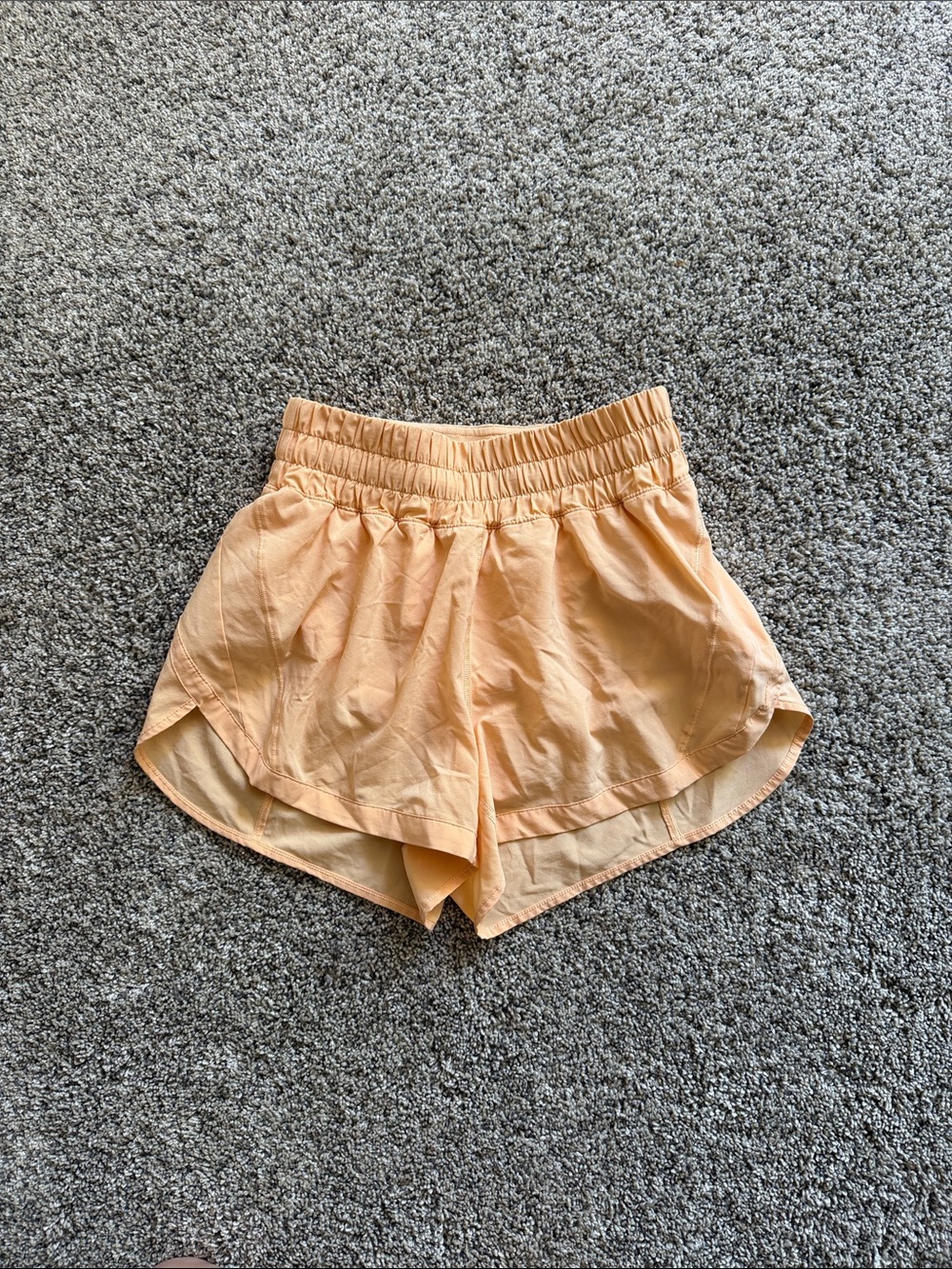 lululemon athletica Peach Elastic-Waist Running Shorts